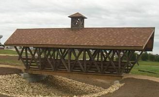 Bridge in Industrial Park