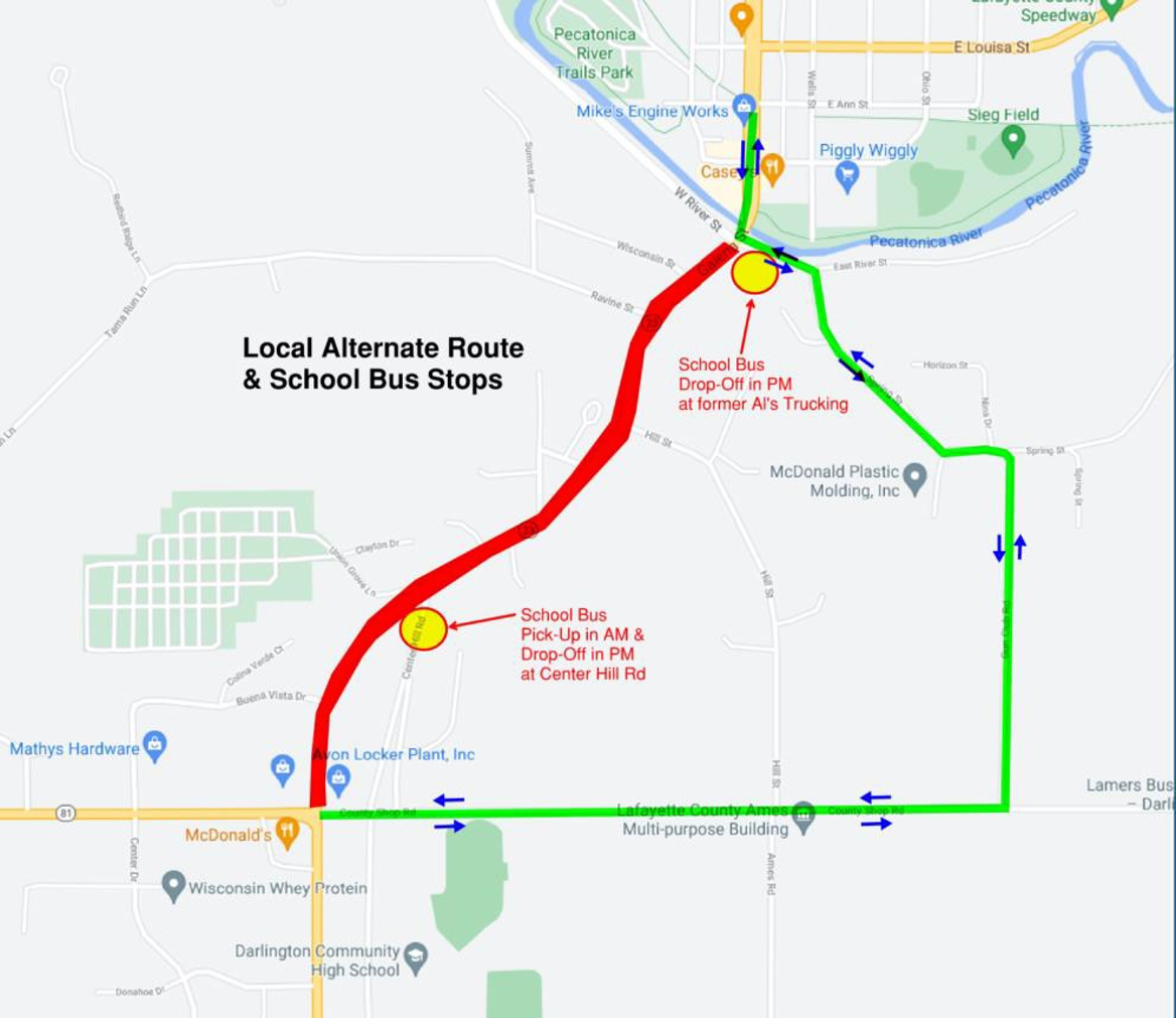 WIS 23/Galena St Information City of Darlington!